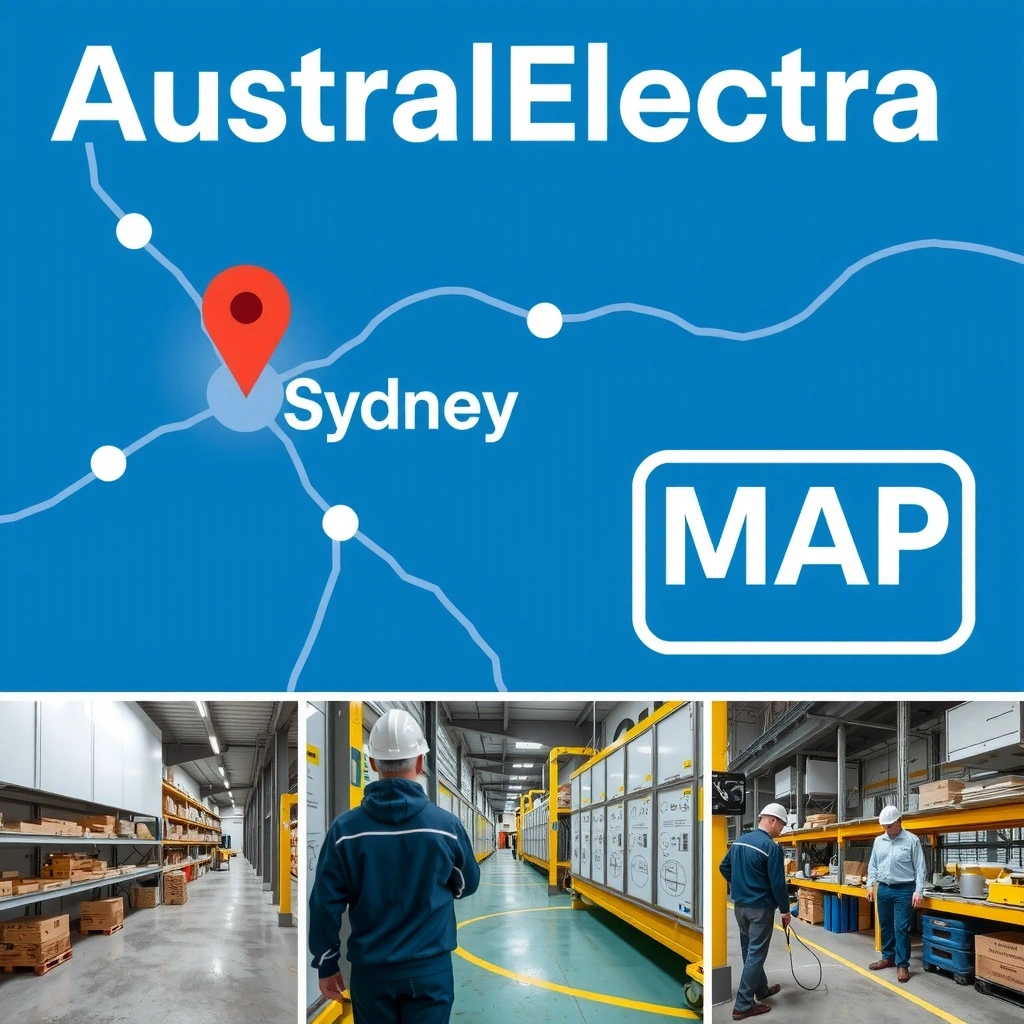 Map location of AustralElectra in Sydney