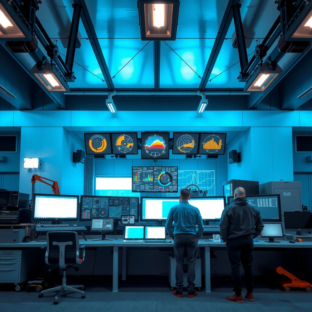 Telfer Gold Mine Control Room